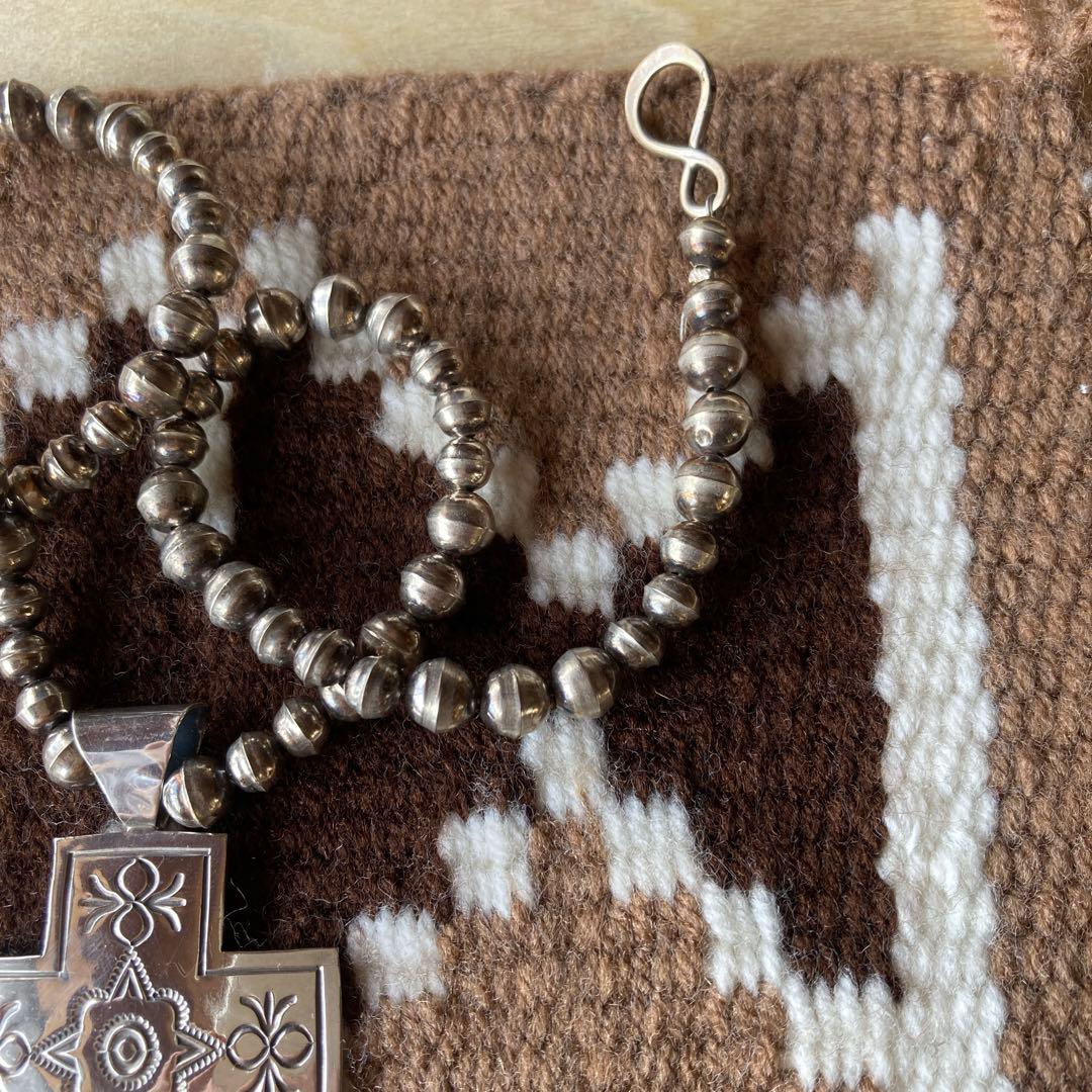 コレクション Vintage Navajo Silver Beads Necklace