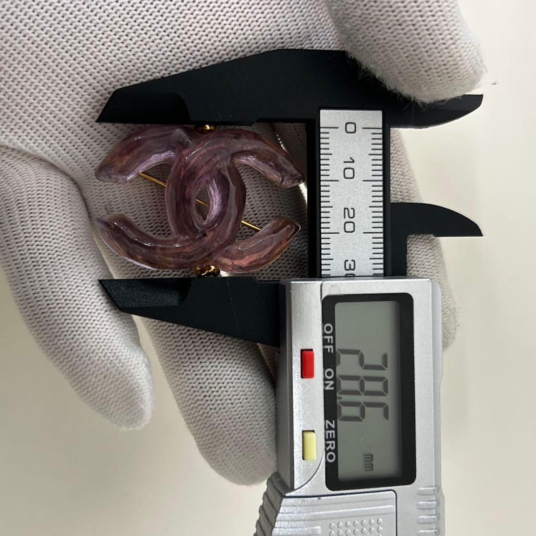 CHANEL シャネル ブローチ コサージュ ココマーク 樹脂