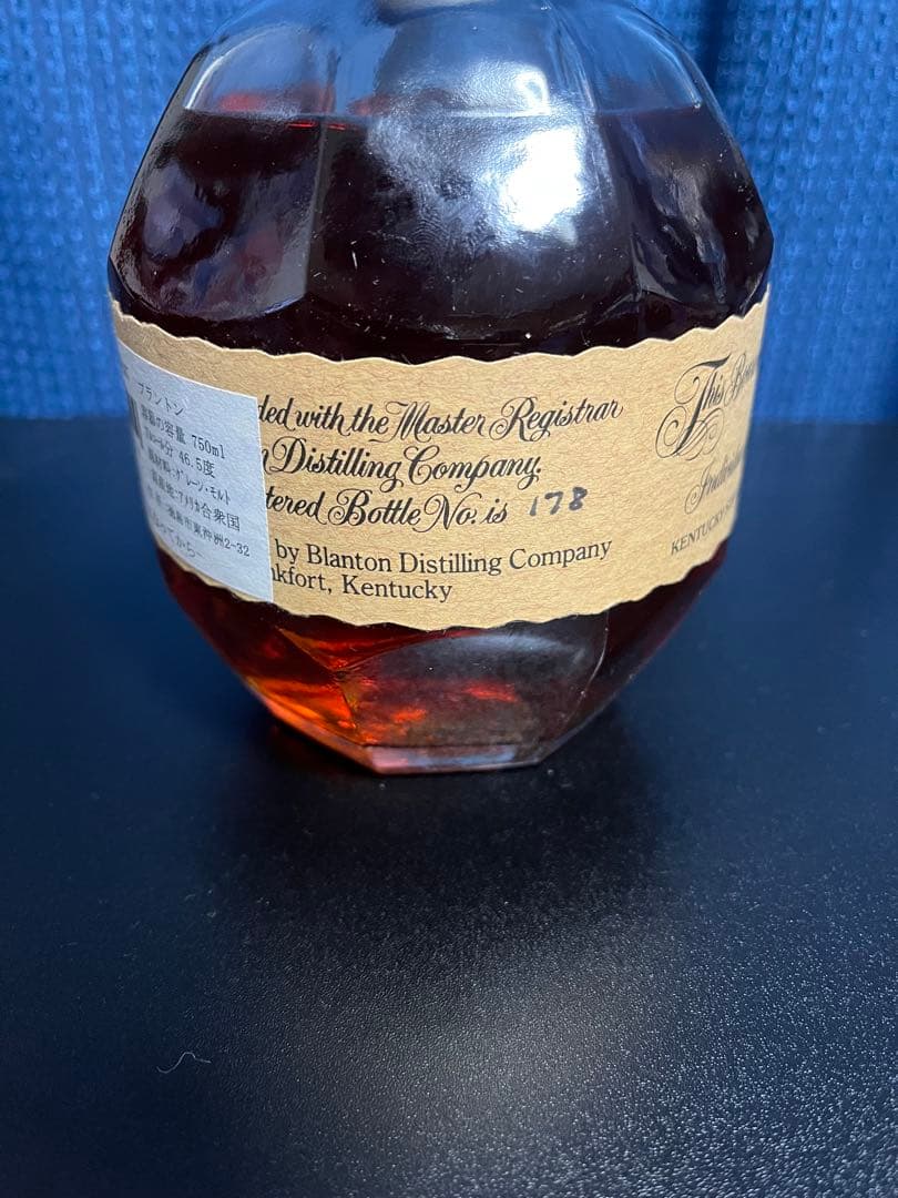 バーボンウイスキー　ブラントン　Blanton’s