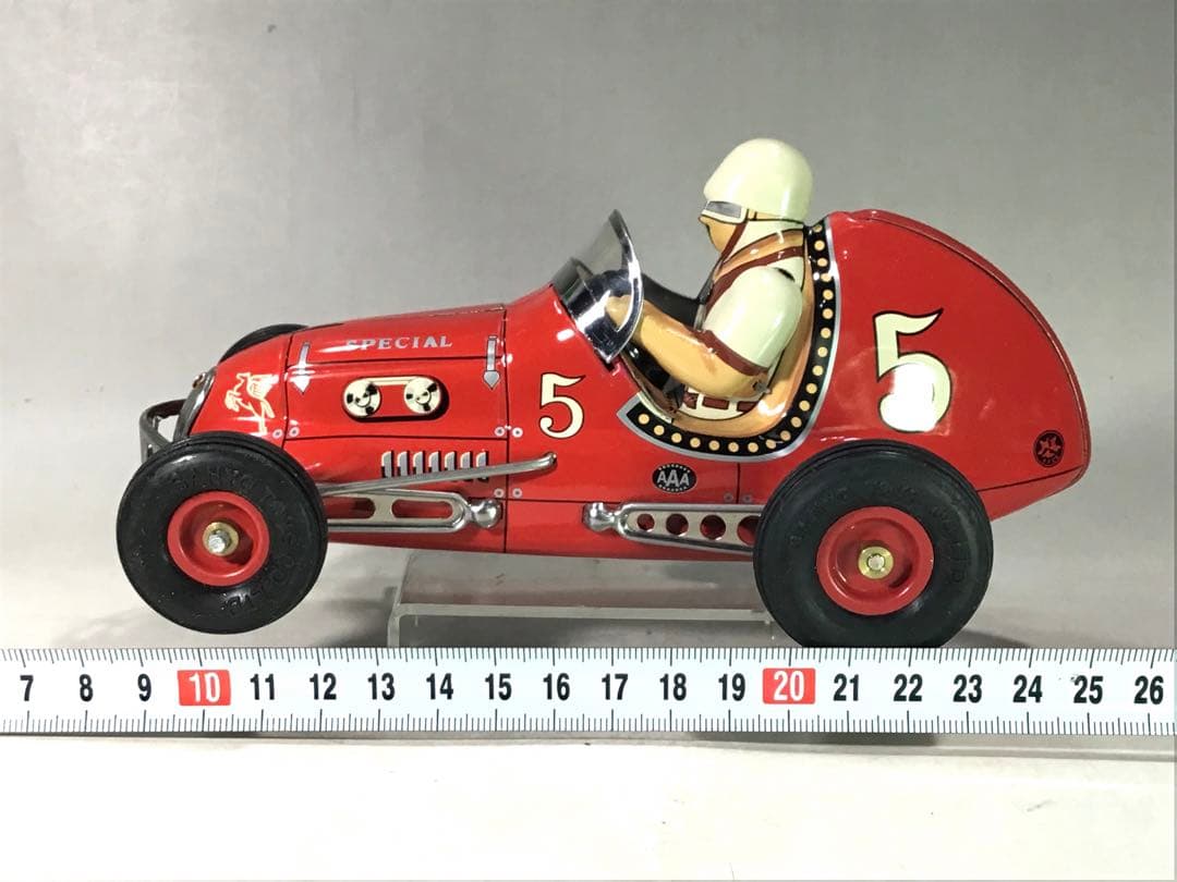 トミー 復刻版 1999年 チャンピオンミゼットレーサー5 ブリキ 自動車 玩具