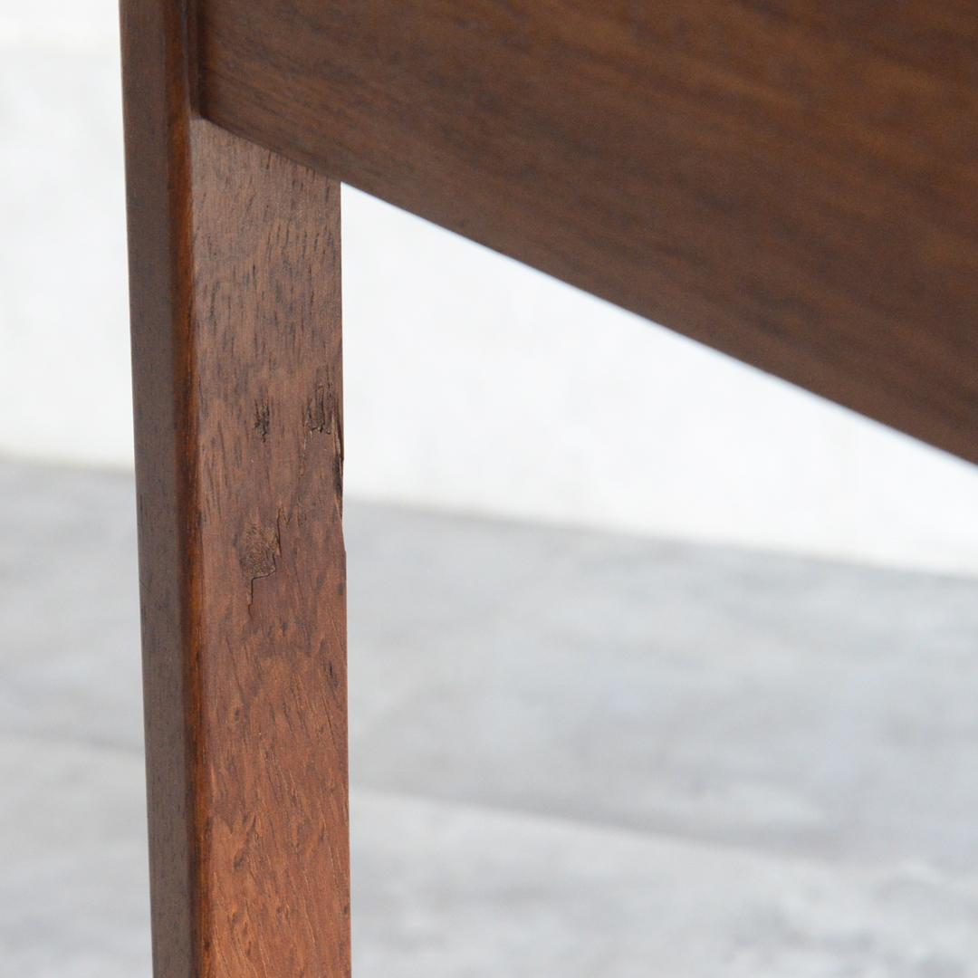 ヴィンテージ チーク ネストテーブル 抽斗付 サイドテーブル ナイトテーブル