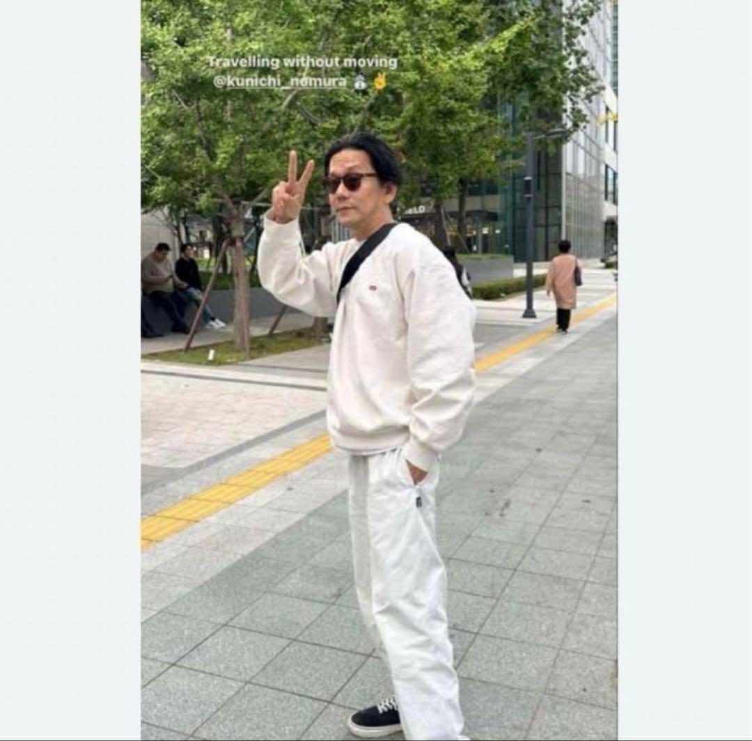 STUSSY BRUSHED BEACH PANT BONE野村訓市ビーチパンツ