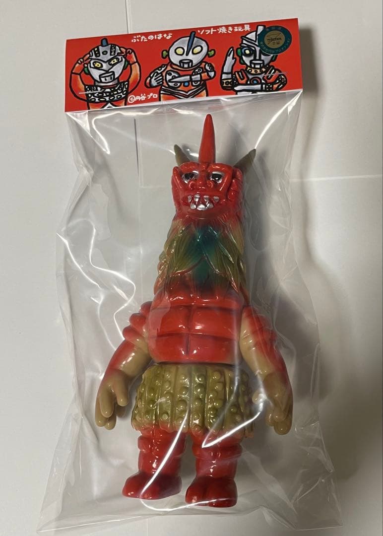 ぶたのはな ソフト焼き玩具 オニデビル ソフビ 肌色成型