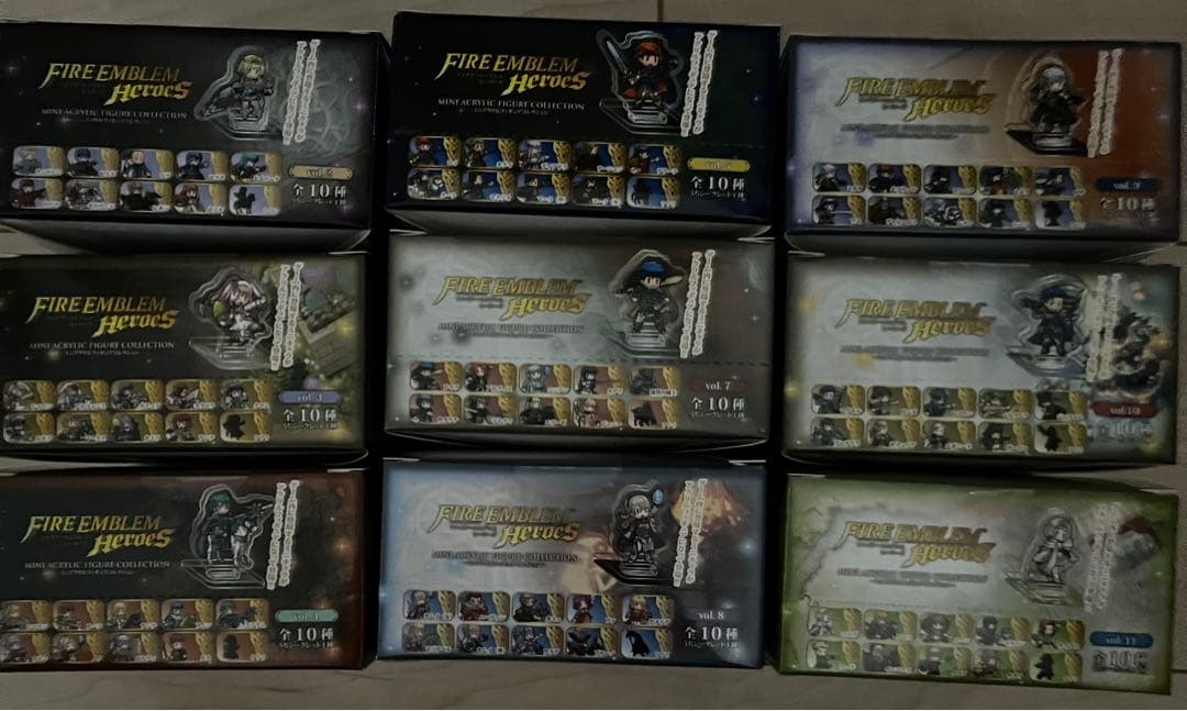 ファイアーエムブレムヒーローズ　feh ミニアクリルフィギュアコレクション