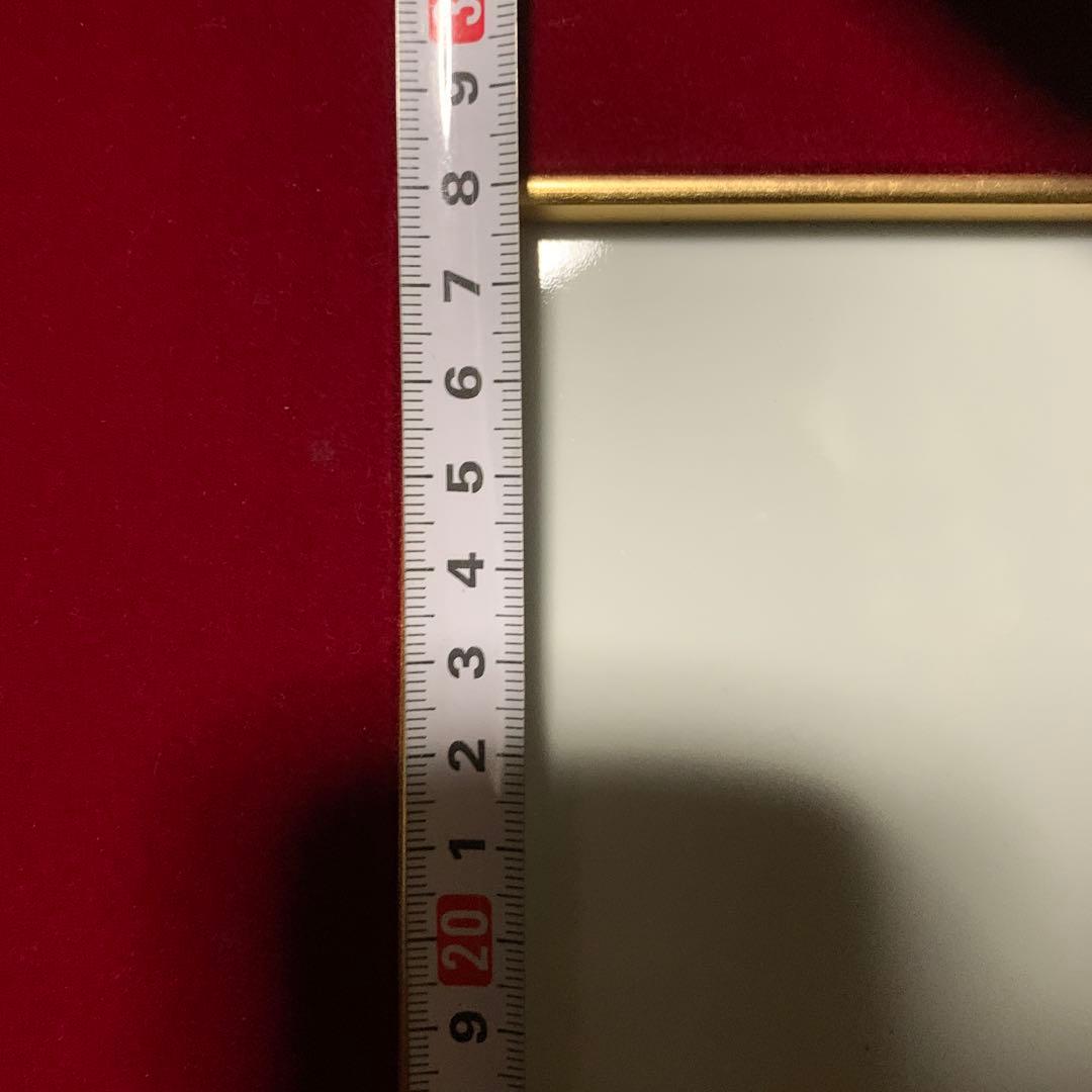 有田焼 源右衛門窯 陶額 陶板画 鶉 金彩染付 染錦粟に鶉絵