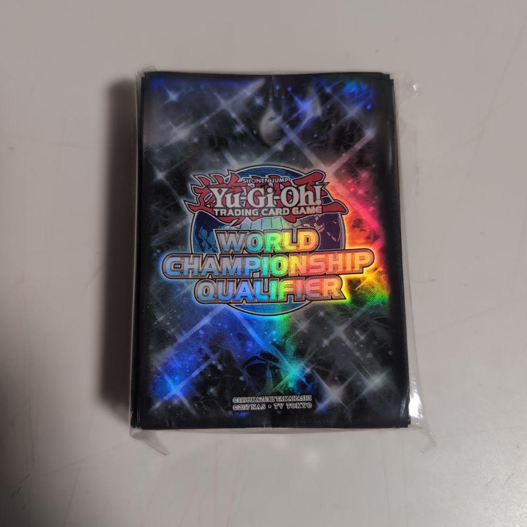 遊戯王 スリーブ WCQ 2022 ブラック 未開封 1☆