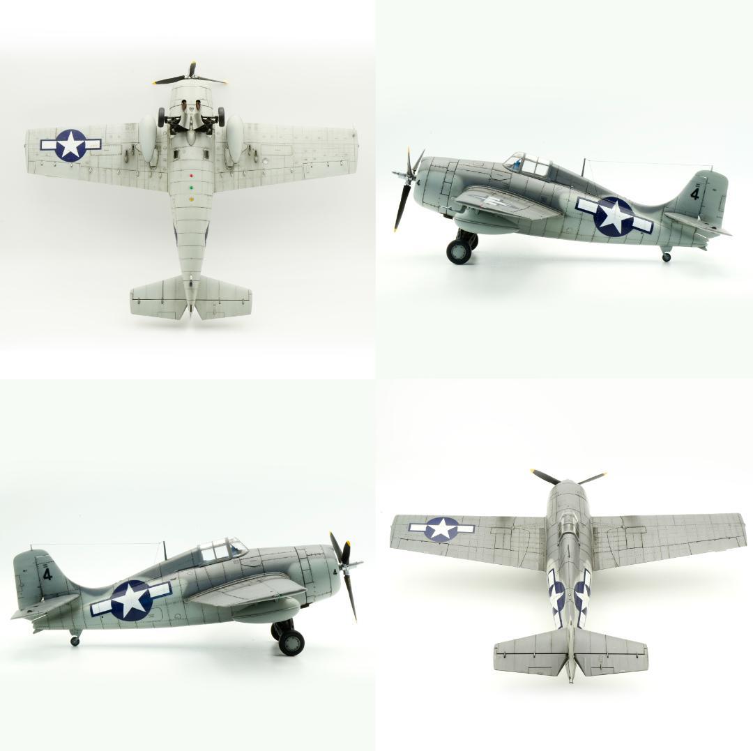 タミヤ 1/48 グラマンFM-1 ワイルドキャット【プラモ 戦闘機 完成品】