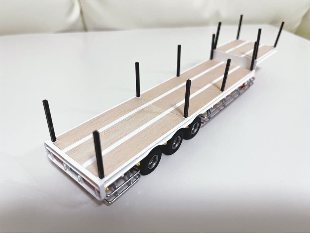 1/50 まな板 H鋼付 トレーラー ケンクラフト 日野 プロフィア　建機　重機