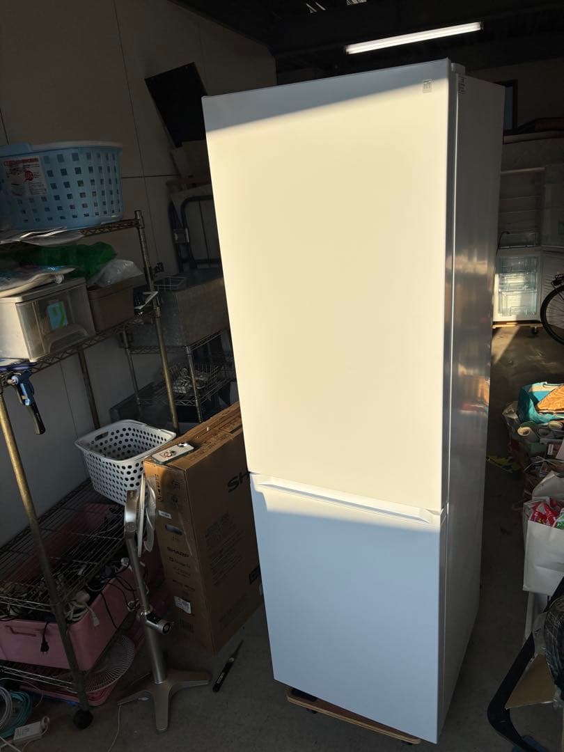 女性オーナー24年製 ニトリ 274L 2ドア冷蔵庫 NR-274L WH