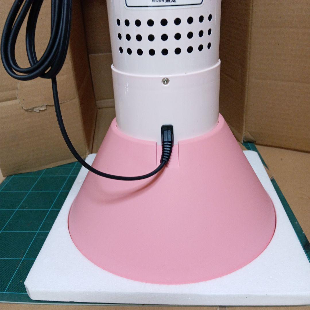 新品　昭和レトロ　ピンク　東芝製　トールボーイ型　電気ストーブ　ＳＲ－V８０３