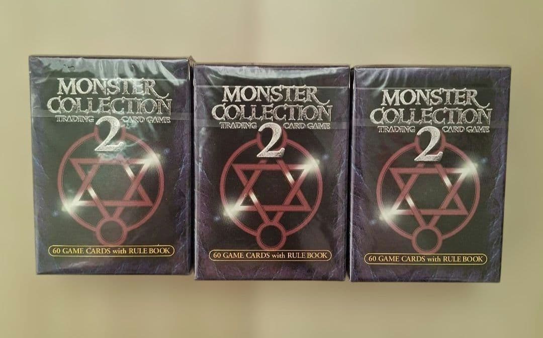 ☆ 新品、未開封 モンスター・コレクション2 スターターパック 3個セット ☆