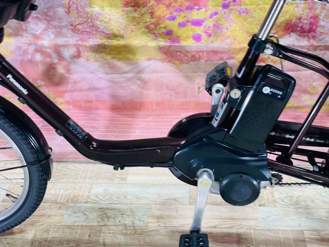 K2640 電動自転車パナソニック ギュット 子供乗せ 20インチ 送料無料
