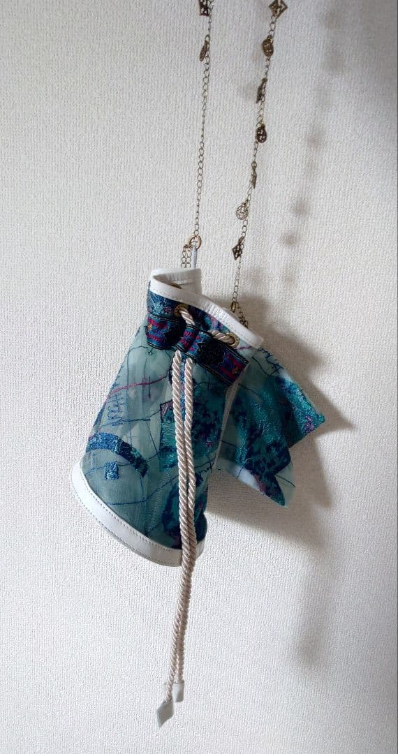 hazama 夜空に駆ける透明彩度のキルティングスカート XS カバン