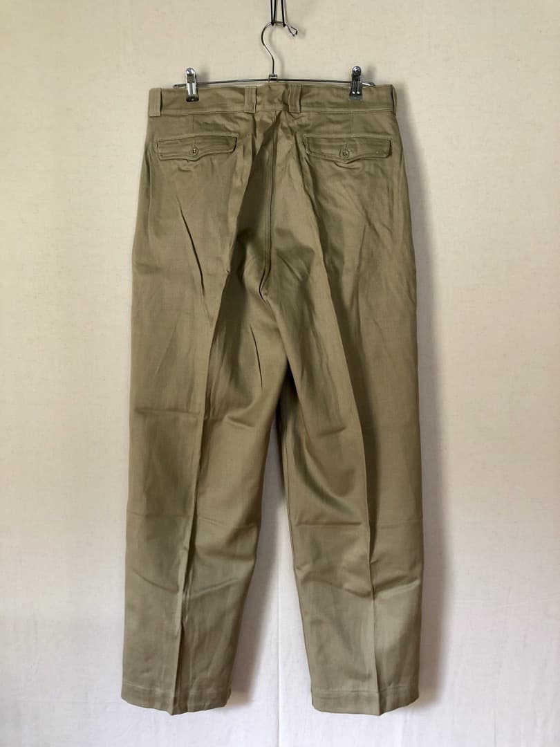 1950S 60S 未使用 デッド フランス軍 実物 M52 チノパンツ