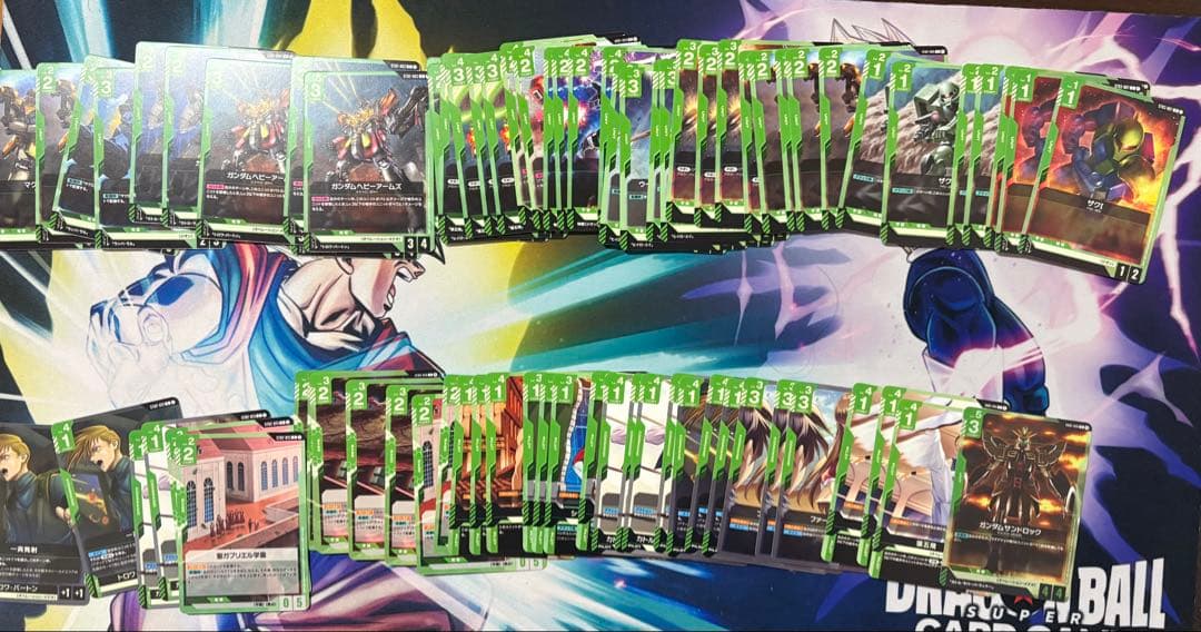 ガンダムカードゲーム　赤青　デッキパーツ　まとめ売り　他カード多数