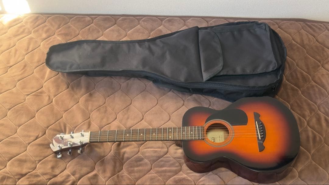 James JFM-1WBS ミニアコースティックギター ソフトケース付き