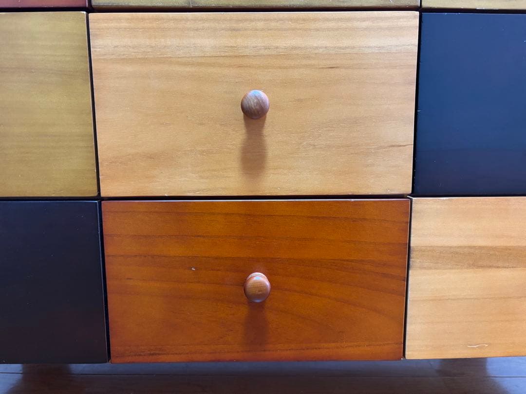 【完売品】ウッドチェスト ナチュラル 北欧風