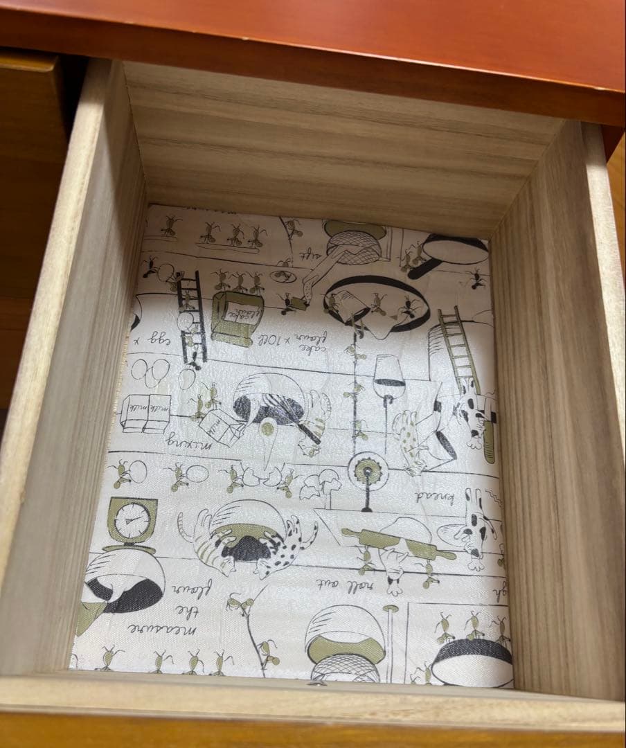 【完売品】ウッドチェスト ナチュラル 北欧風