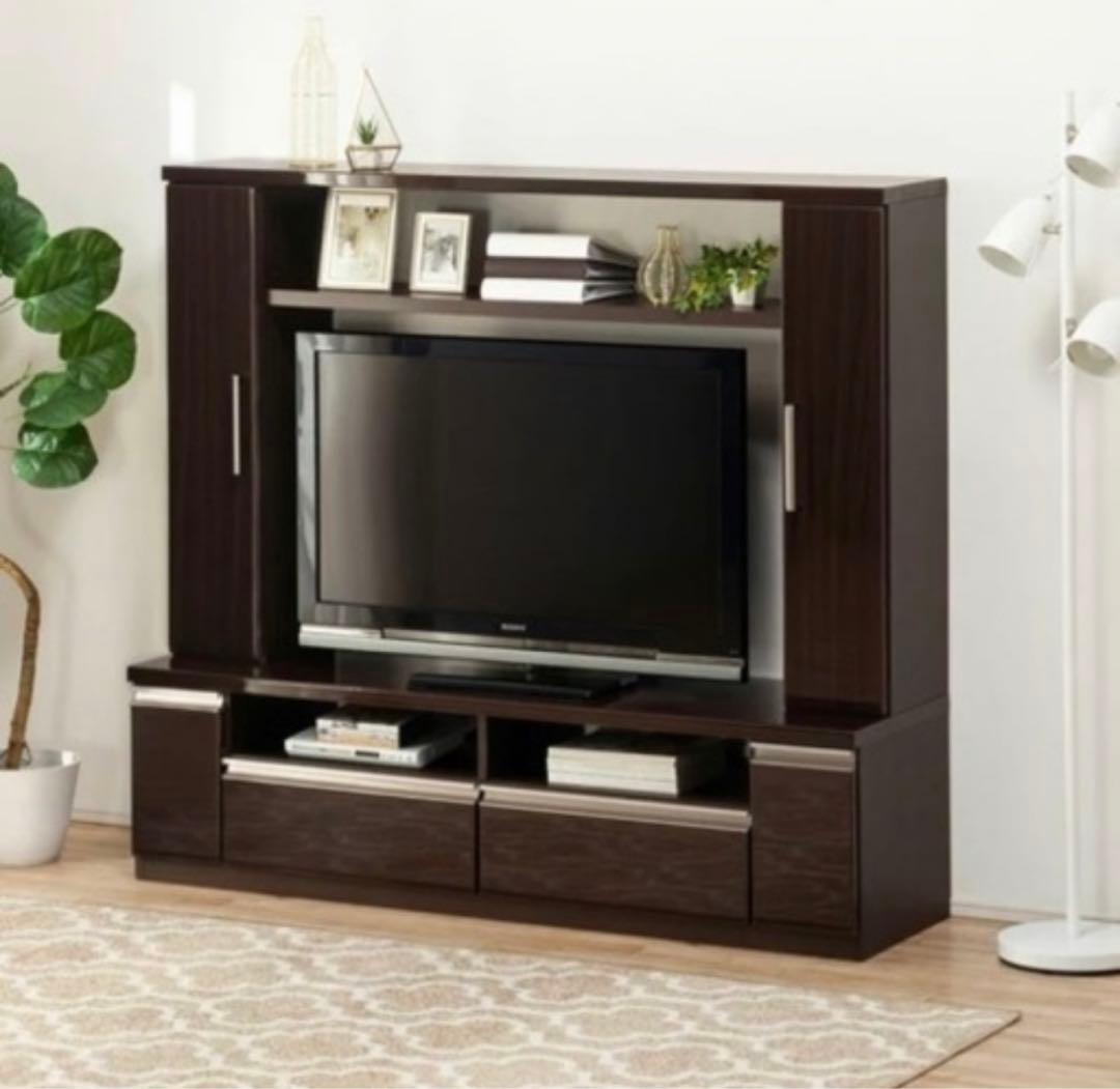 ニトリ テレビボード テレビ台 ブラウン