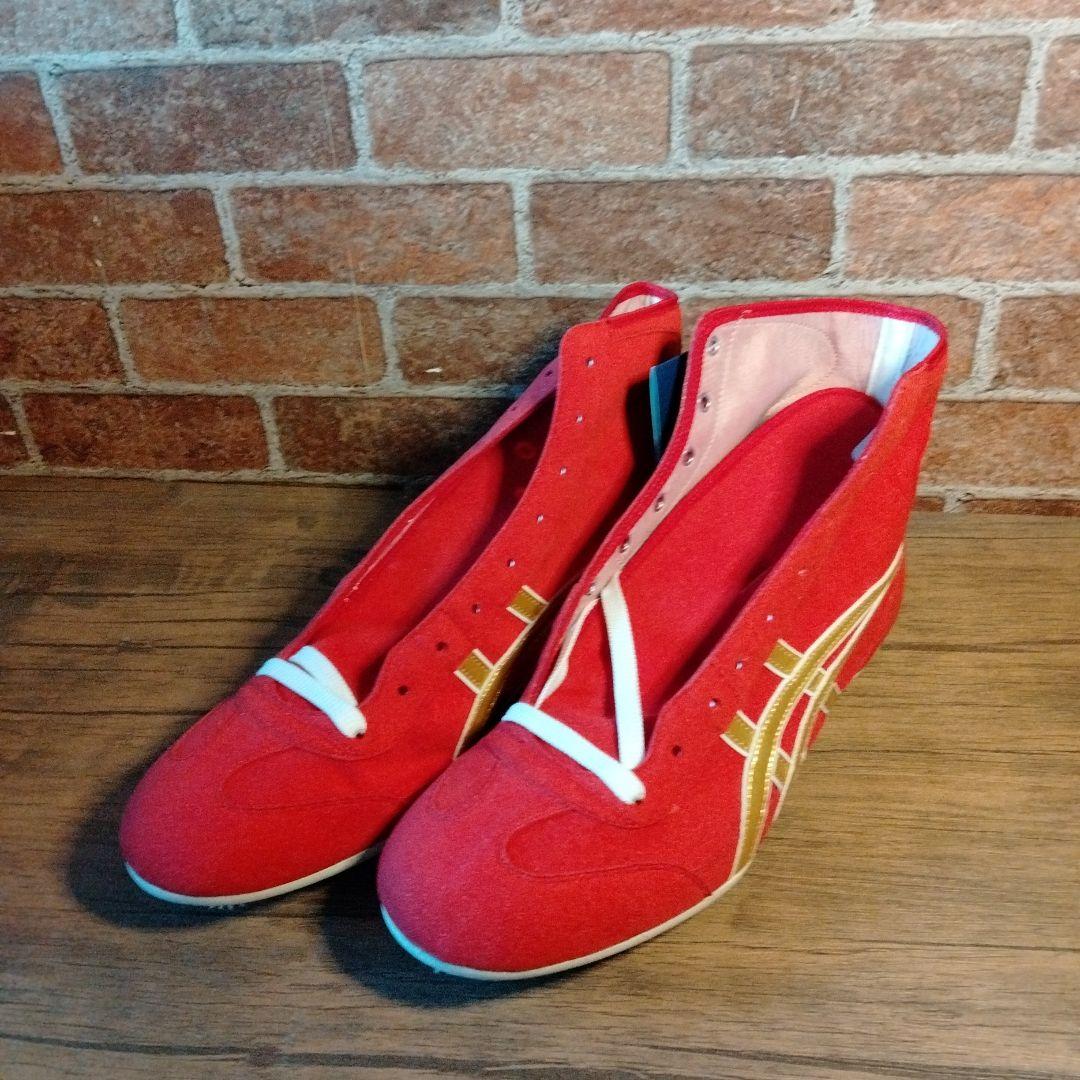 アシックス レスリングシューズ レッド EX-EO (TWR900) #548