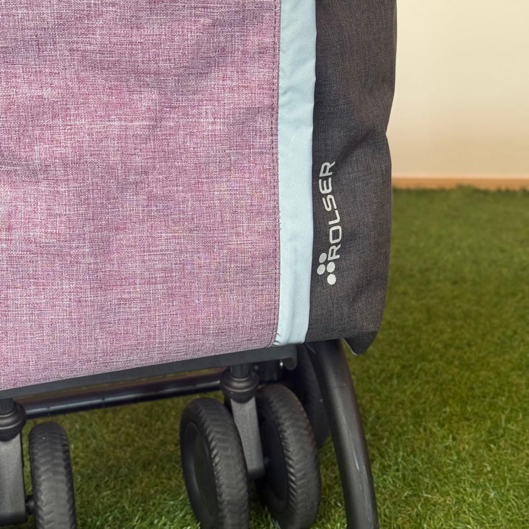 ROLSER ロルサー 折りたたみキャリーカート パープル