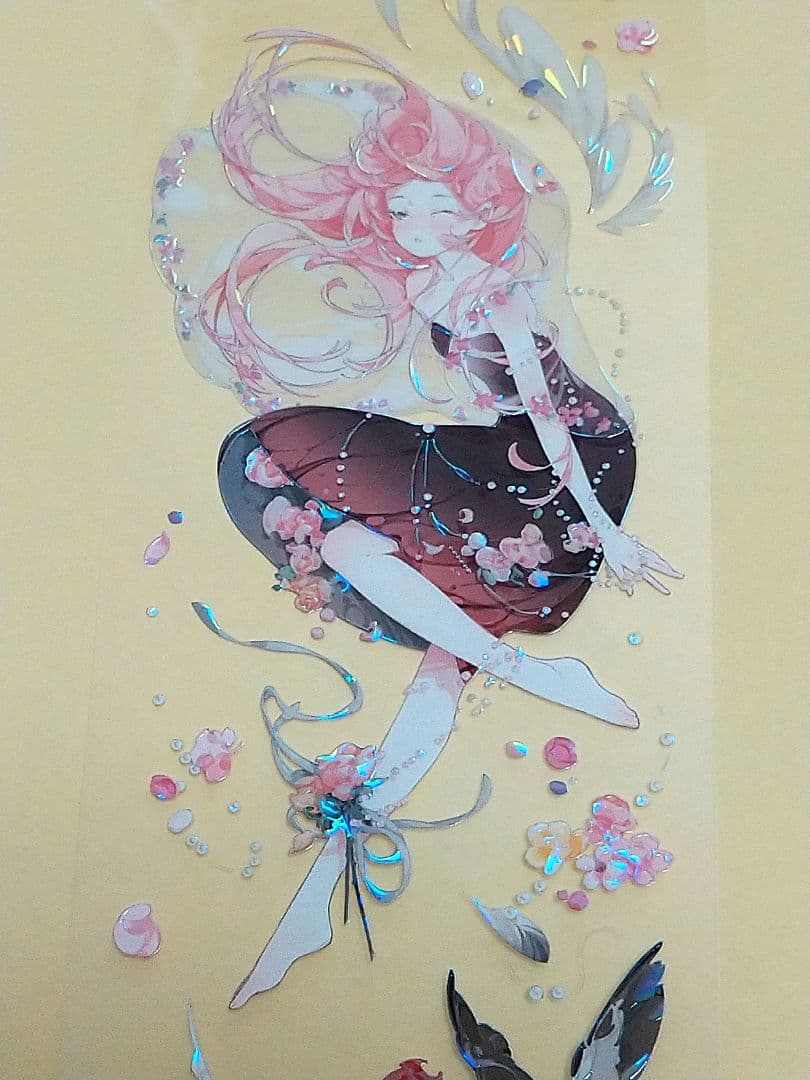 ✩再販✩J542＃时光礼遇(贝壳光)shine切り売り海外人物マステ女の子