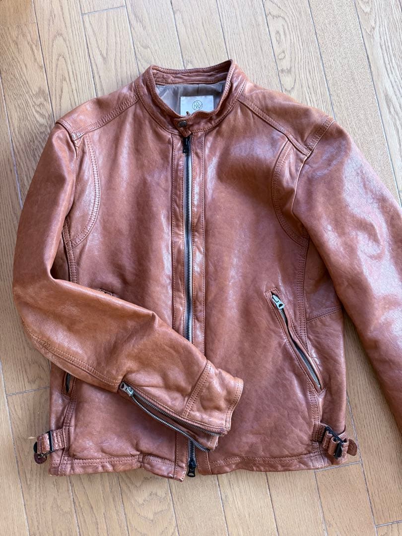 BEAUTY&YOUTH ライダース ラムレザージャケット ユナイテッドアローズ