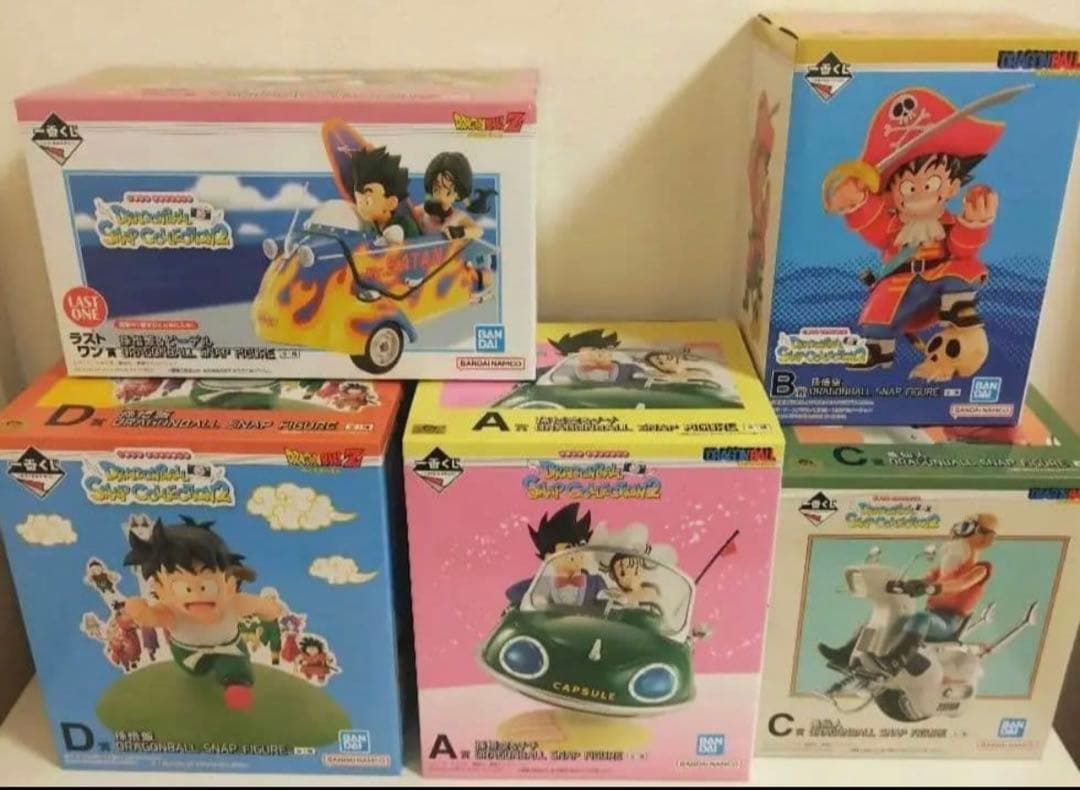 ドラゴンボール スナップコレクション2フィギュアコンプリートセット