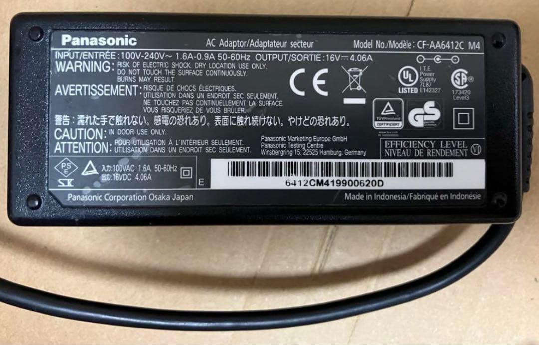 Panasonic レッツノート CF-SZ6 作動確認済み