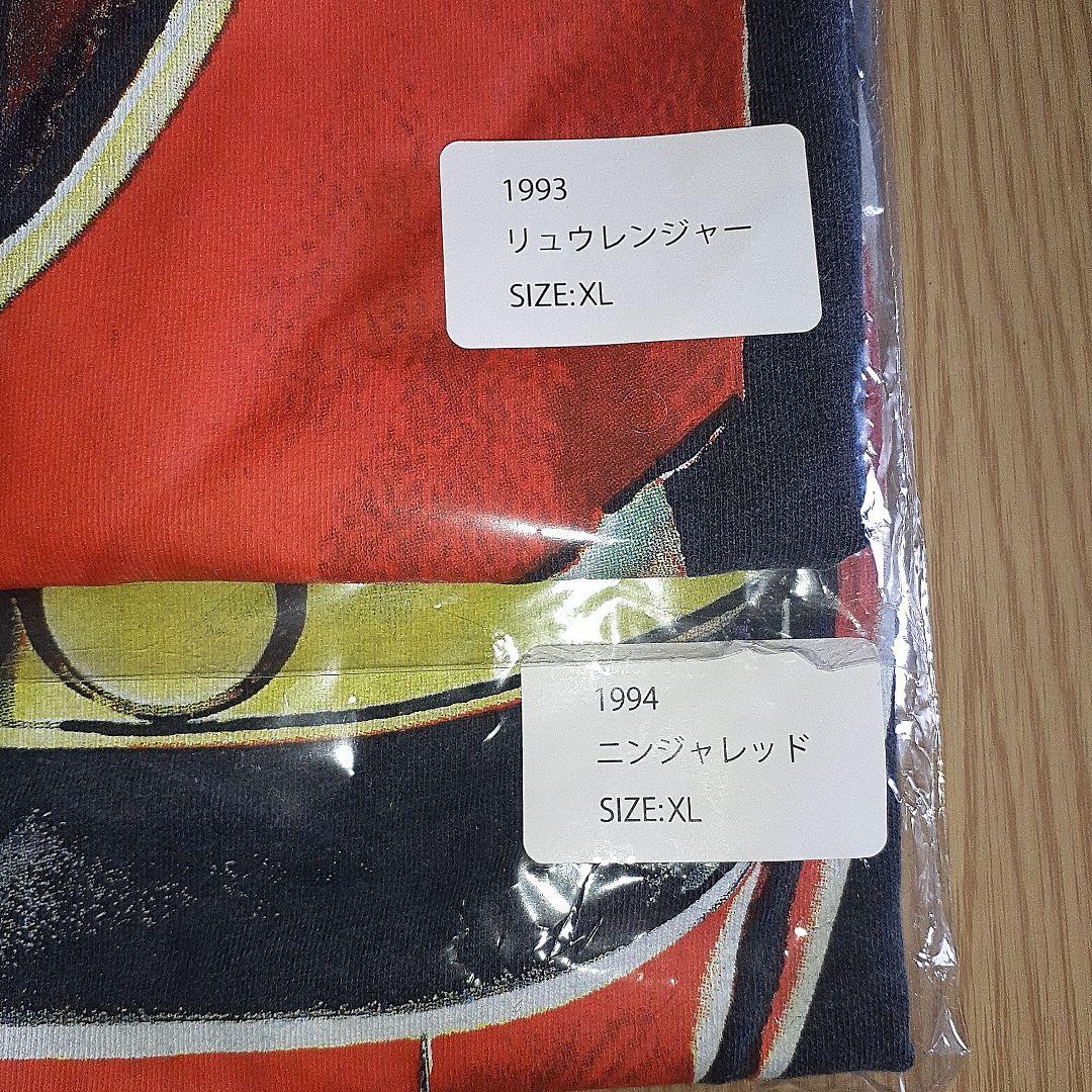 リュウレンジャー、ニンジャレッド XL Tシャツ セット