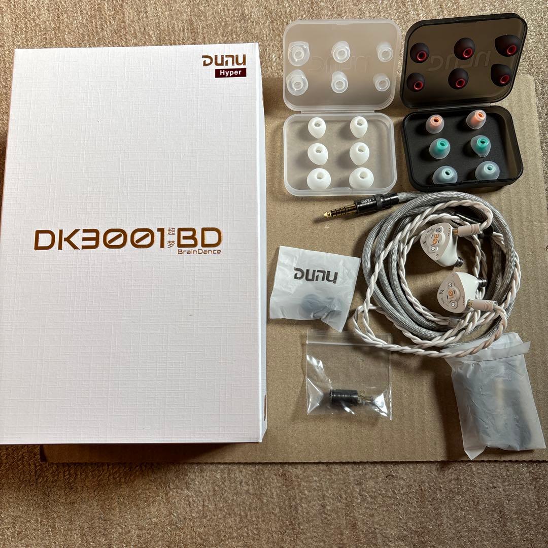 DUNU DK3001 BD 有線イヤホン