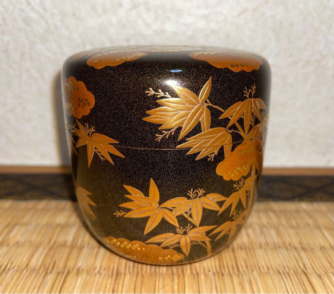 mieko.odier 一后一兆 竹林蒔絵 大棗 表千家 而妙斎書付