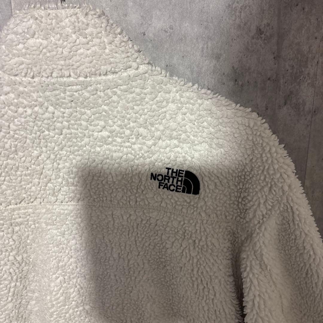 ノースフェイス　白色ボアジャケット　Lサイズ