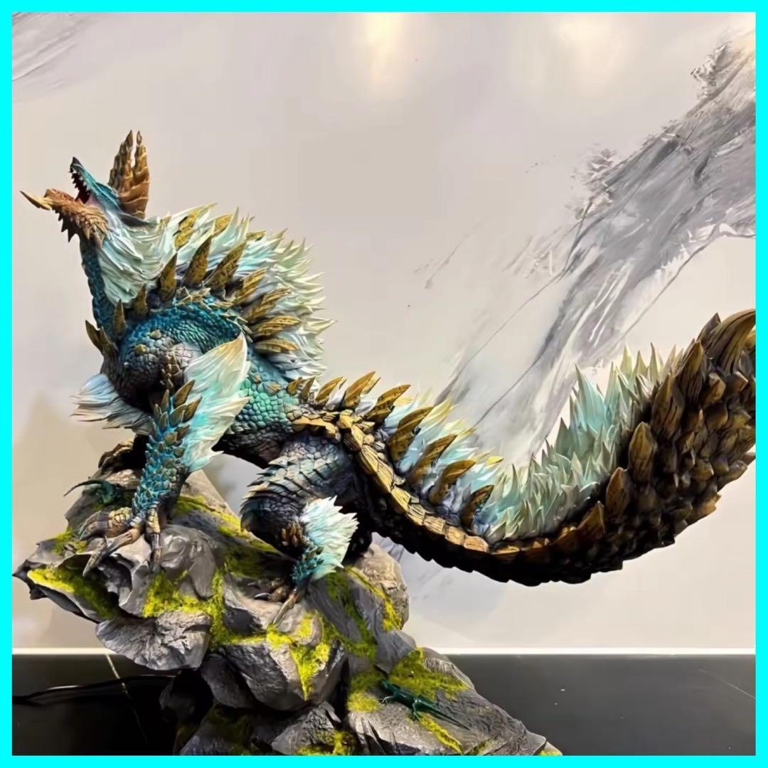 モンスターハンター 雷狼竜 ジンオウガ LED発光 フィギュア 28cm