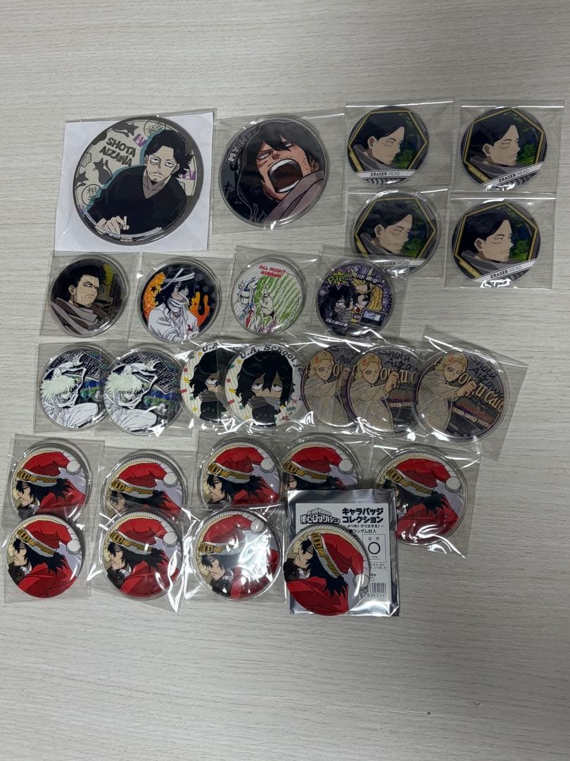相澤消太　缶バッジセット
