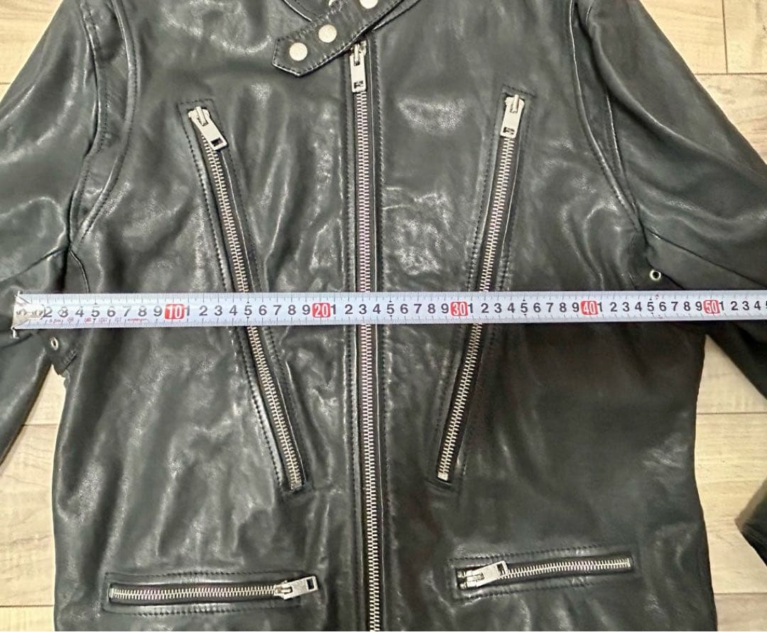 dieselレザーライダースジャケット