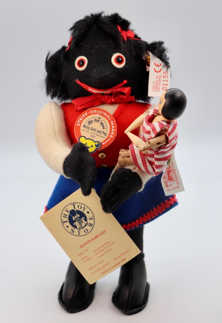 Steiff,THE TOY STOREオリジナルGolli Girl 22cm