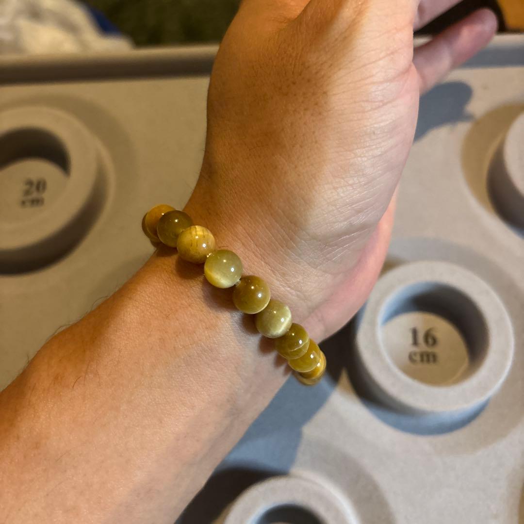 綺麗なゴールドタイガーアイ！ズドーンとくる！綺麗！