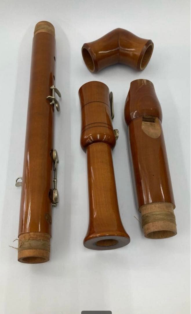 値下げしました。東ドイツ製　ADLER　曲がったリコーダー　ブロックフレー
