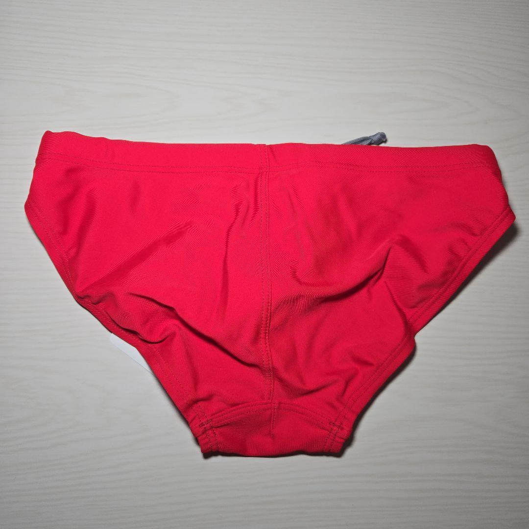 アリーナ　男性用競泳水着　Vパンツ　Mサイズ　レッド