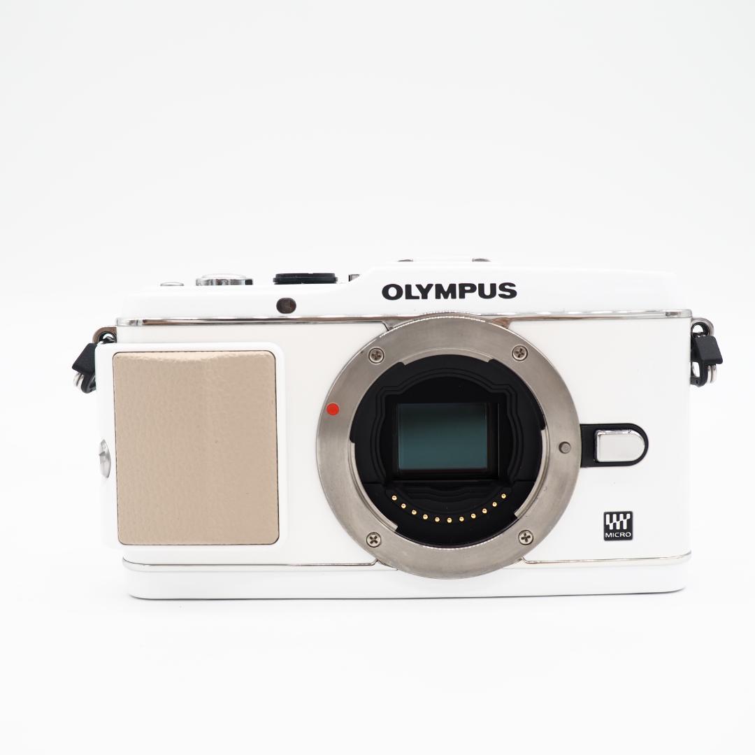 OLYMPUS ミラーレス一眼 PEN E-P3 ホワイト