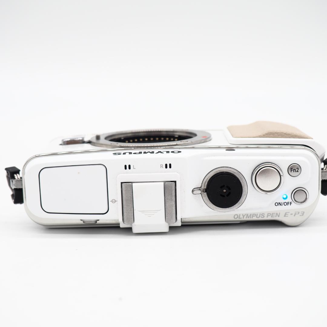 OLYMPUS ミラーレス一眼 PEN E-P3 ホワイト