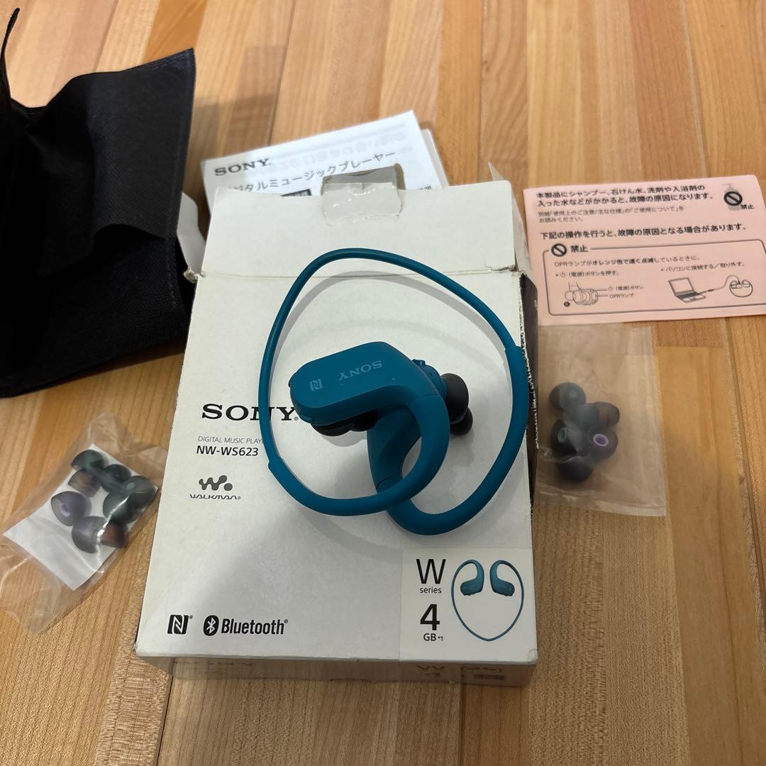 SONY NW-WS623 ワイヤレスイヤホン 4GB