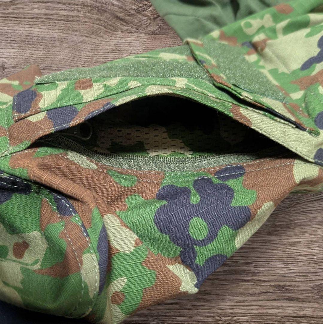 【美品】G3タイプ　コンバットシャツ 陸自迷彩　フード付き　XL