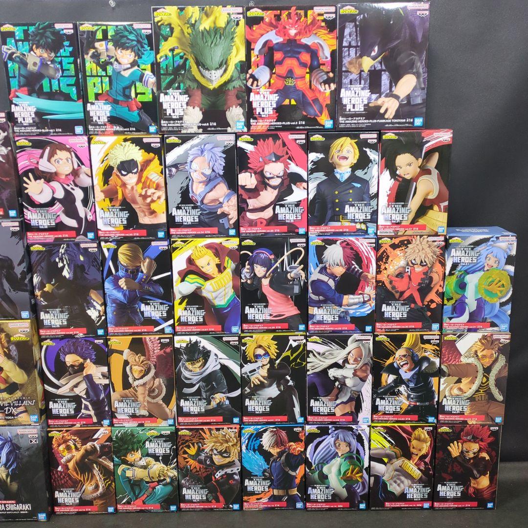 ヒロアカ　波動ねじれ　トガヒミコ　麗日お茶子　緑谷出久　爆豪勝己　轟　フィギュア