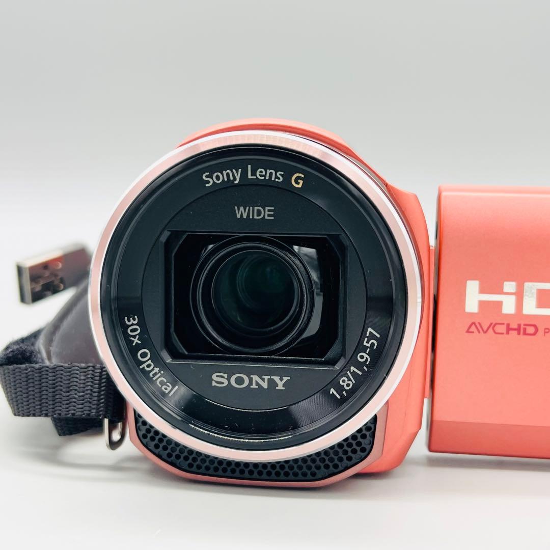 【美品】SONY HANDYCAM HDR-CX535 ピンク