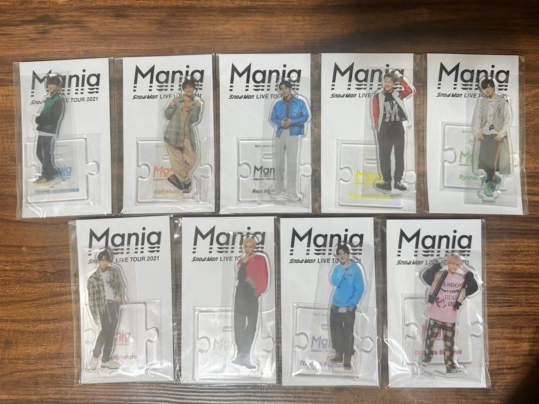  Man アクリルスタンド 3セット