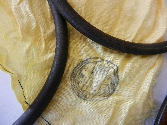 釜師「清光」作「浜松地紋　真形広口釜」 （高２１．５㌢、口１５㌢、胴２５．５㌢）