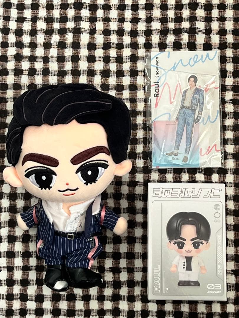 Man ラウール　すのチル　ぬいぐるみ、ON ソフビ、アクスタ