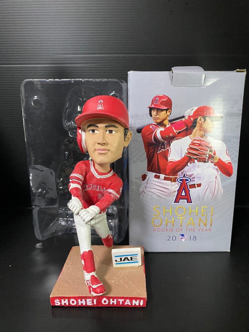 【最安値】大谷翔平 ボブルヘッド 2018年ルーキー・オブ・ザ・イヤー